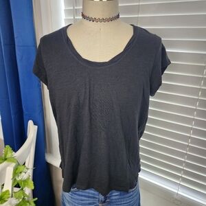 Social Standard by Sanctuary Womens Black T Shirt XL